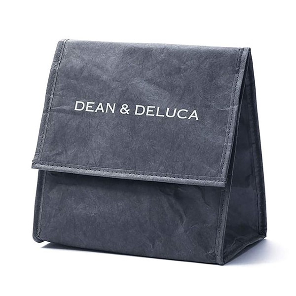 DEAN & DELUCA Lunch Bag, Charcoal Gray, Cold Bag, Folding