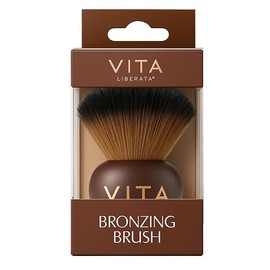 VITA LIBERATA Kabuki Bronzing Brush, Washable & Reusable, Super Soft Bristles for Flawless Application, for Bronzing Powder, Perfect Blend, Vegan and Cruelty Free