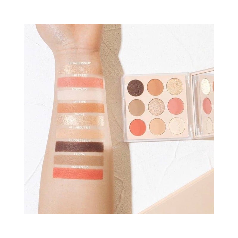 Paleta de sombras Beauty Creations Nude x palette unseen fácil