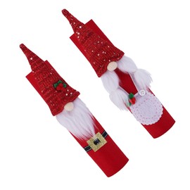 OSALADI 1pair Fridge Handle Cover Christmas Decoration for Kitchen Appliances Refrigerator Door Handle Covers Fits Fridges Washable and Comfortable to Use