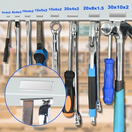 45Pcs Magnets for Whiteboard, 15x6x2mm Fridge Magnets Strong Neodymium Magnets, Muti-Use Rectangle Rare Earth Magnet for Refrigerator, DIY, Miniature, Office