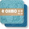 OHMO Lick Mat for Dogs and Cats(Large, Dark&Light Blue, 2pcs)