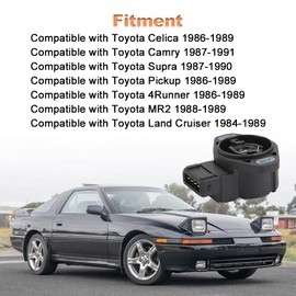 WMPHE Throttle Position Sensor Compatible with Toyota 4Runner Camry Celica Land Cruiser MR2 Pickup Supra 1985-1991 Replacement for 89452-20050 89452-28030 8945220050 8945228030