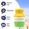 Solar Buddies Sunscreen Applicator - Single Green - Refillable Roll
