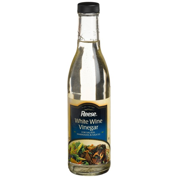 Reese's White Wine Vinegar, 13-Ounce Bottles (Pack of 6)