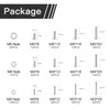 500 PCS Bolts Nuts kit M3 M4 M5 Screw Sets