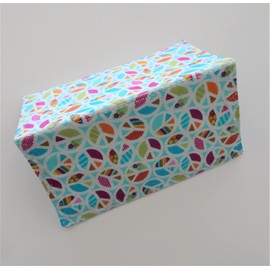 Peace Sign Fabric Checkbook Cover, Billfold Wallet, Case for Checkbook