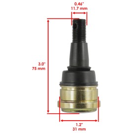 Celox for Polaris Predator 500 2003 2004 2005 2006 2007 Upper and Lower Ball Joint Set
