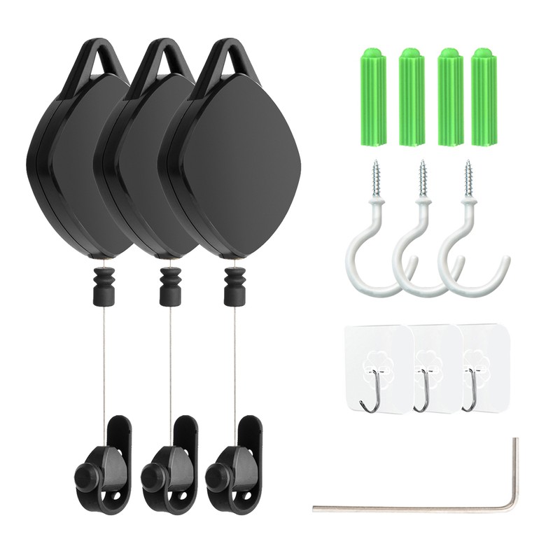 VR Cable Management Retractable Ceiling Pulley System Compatible for HTC