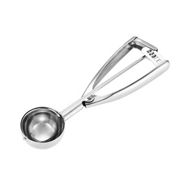 Fayomir Medium Cookie Scoop, 2 Tablespoon Cookie Scoop for Baking, Size #40 Cookie Dough Scoop, Selected 18/8 Stainless Steel for Making Cookie, Cupcake, Muffin, Ice Cream, Meatball