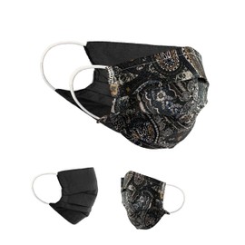 Set of 2 Unisex Community Masks 35 Black