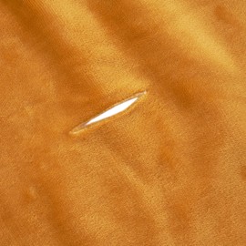 Meyco Baby Cheetah Fleece Swaddling Blanket Honey Gold