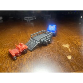 Micro Machines Scaled 3D Printed Lawn Mower Other Vehicles Not Included