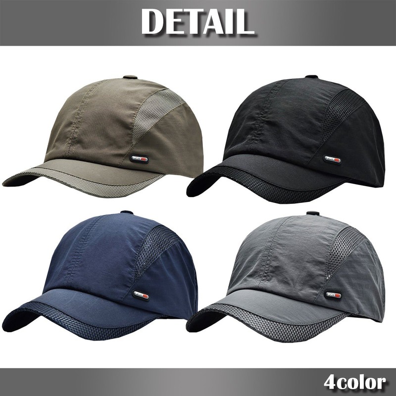 buzzxselection (Buzz Selection) Mesh Cap Hat Fashion Running Sports Lightweight