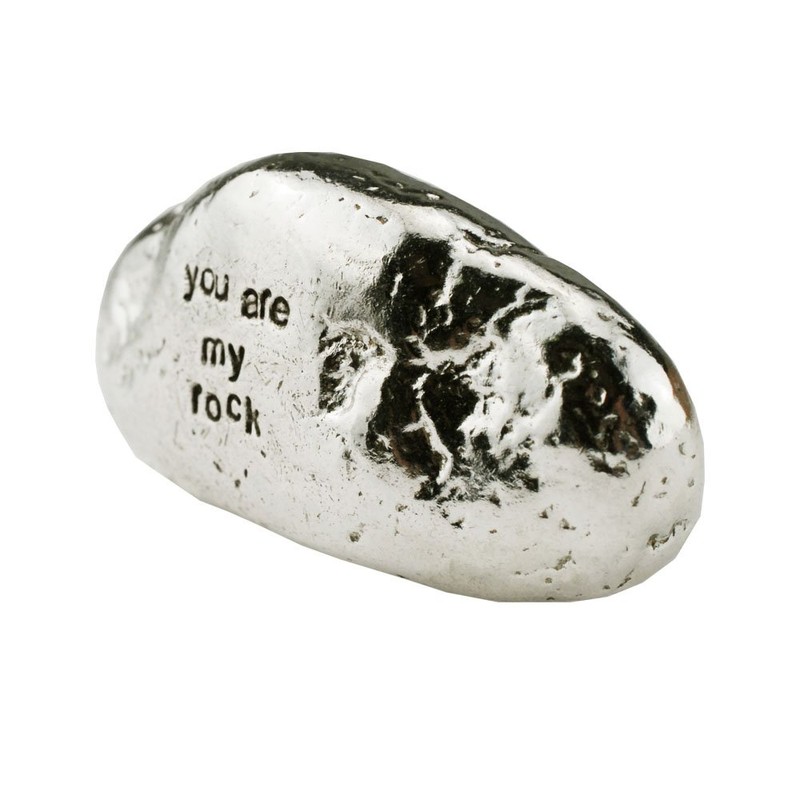 Pirantin You Are My Rock Gift Idea - Solid Metal