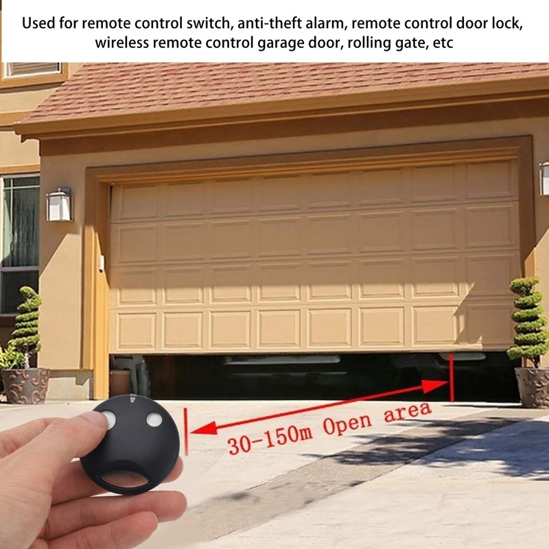 433.92mhz Garage Door Remote Control 50m Wireless Transmission Garage Door