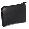 SADDLER Womens Luxurious Real Leather Zip Top Coin Purse with
