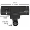 Replacement ALLTEQ Miele Vacuum Replacement Head. Perfect for Carpets, Hardwood