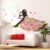 DaraBaby Vinil Decorativo Infantil Hada Burbujas Sala Habitacion