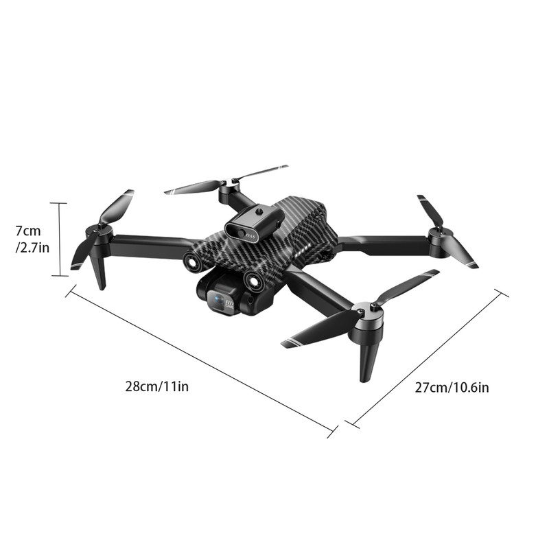 Remote Control Drone with Camera 4K Dual Camera 360° Infrared