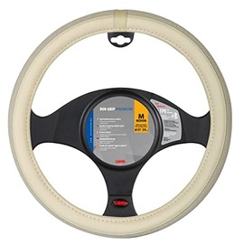 Lampa Premium Duo-Grip 33139 TPE Steering Wheel Cover Size M Beige
