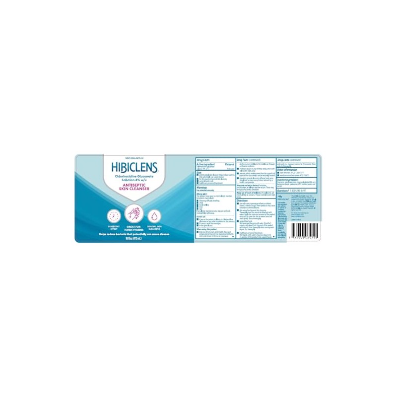 Hibiclens Líquido, 8.0 onzas (paquete de 3)