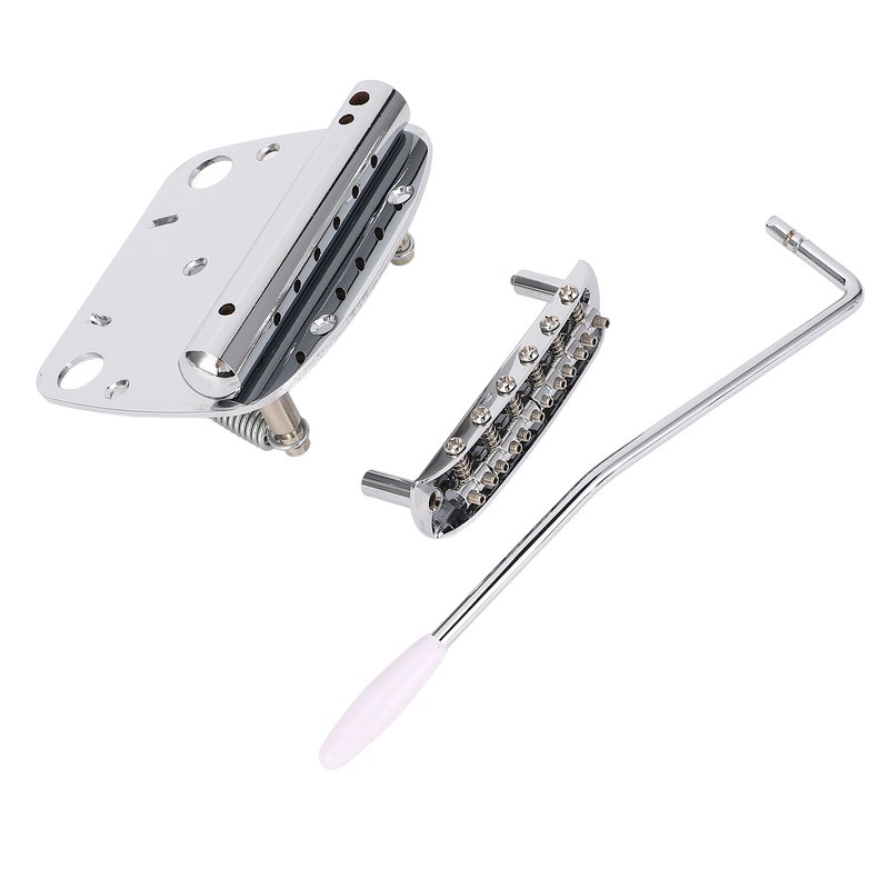 Guitar Tremolo Vibrato Bridge Tailpiece Set Vibrato Tailpiece and Tremolo