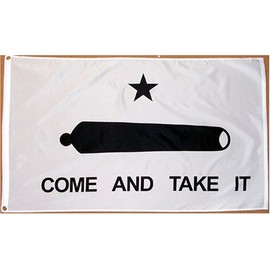 Come and Take It - 3' x 5' Polyester Flag Garden, Lawn, Supply, Maintenance