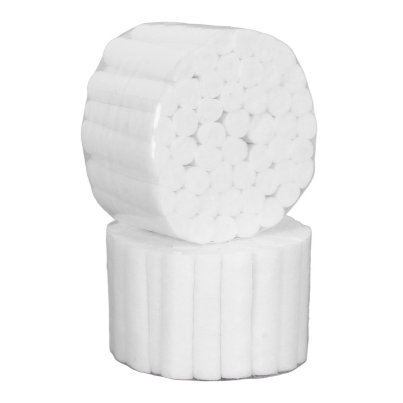 1000Pcs Dental Cotton Rolls Proper Size Highly Absorbent Shape Keep