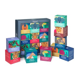 Whittard of Chelsea - Coffees of the World - Coffee Sampler Gift Box Set, 100% Arabica, Multiple Roast Types (9 Individually Wrapped Ground Coffees, 1 Box)