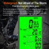 Bike Computer Wireless Bike Speedometer Water Resistant 3in LCD Screen
