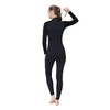 REALON Women's Mens Full Wetsuit 2mm Neoprene Back Zipper Swimming