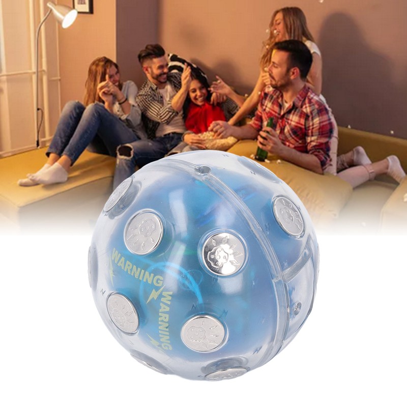 Electric Shocking Ball Automatic Turn Off Funny Interactive Trick Vibrating