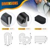 for Bilco Basement Door Weatherstrip Kit (4 Cap Seal Pad,1