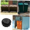 Zerodeko Drain Plug for Outdoor Garbage Bins Leak Stopper for