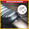 Partuto Motorcycle Seat Bolt with Cover Nut for Harley /