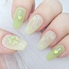 Clover Muse Handmade Nail Tips - Short Oval / 클로버