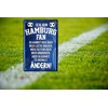 Metal Sign with German Text "Ich Bin Hamburg Fan" [German