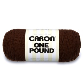 Caron One Pound Yarn, 16 Ounce, Espresso