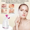 Vaporizador Facial, Steamer Facial Hidratación Nano Iónico, Facial Sauna Professional