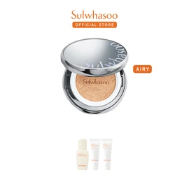 Sulwhasoo [June] Perfecting Cushion Airy Original 15g SPF50+, 17N1 / 설화수 [6월]퍼펙팅 쿠션 에어리 본품15g SPF50+, 17N1