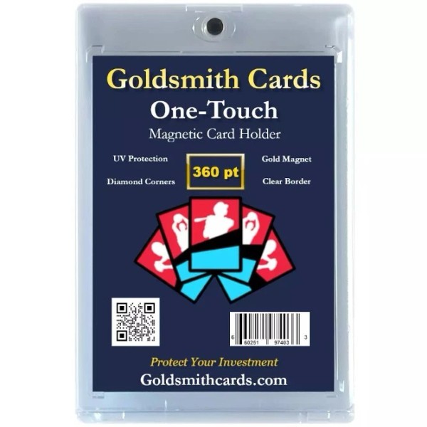 Goldsmith Cards 360pt One Touch Magnetic Card Holder UV Protection