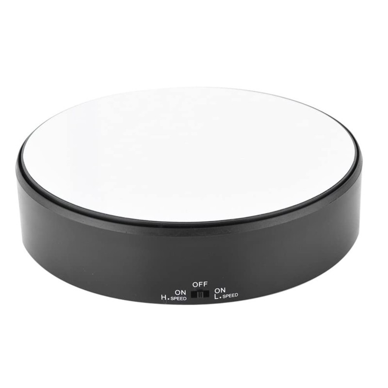 Mirror Surface 360° Rotary Display Stand Adjustable Rotating Speed Turntable