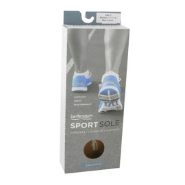 Betterform SportSole Orthotic Arch Supports Replacement Shoe Insoles 3/4 Length Men 5-6.5 / WOM 7-8.5 Size B