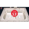 Plumb Pak PP5410 PlumPak Twist and Lock Kitchen Basket Strainer