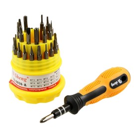 IIVVERR 31 in 1 Good performance Handle Magnetic Bits Electron Screwdriver Set w Box (31 in 1 Good performance Handle Magnetic Bits Electron Screwdriver Set w Box