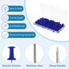 PATIKIL Push Pins 8x23mm, 120pcs Metal Point Plastic Head Decorative
