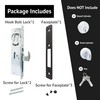 elox Storefront Narrow Stile Mortise Door Lock Hookbolt, 31/32 Backset,