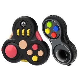 Yeesabella 2 PCS Fidget Pad Toys, Fidget Pad for Release Stress Anxiety Relief, Perfect Game for ADHD, ADD