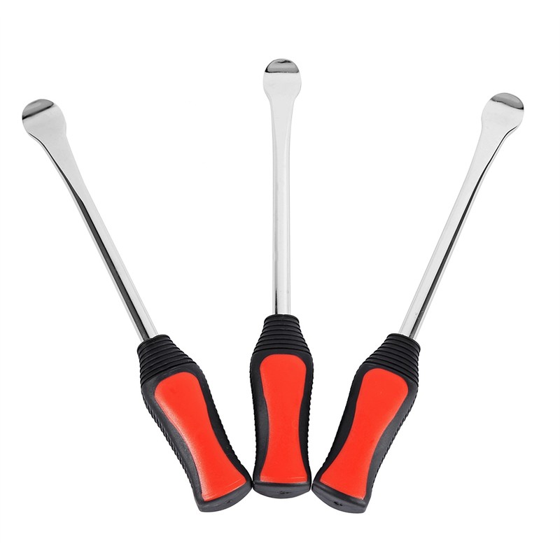 3x Lever Tool Spoon Motorcycle Tire Iron Changing w/2x Wheel